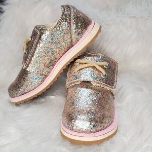 Wonder Nation girl's 10 glitter shoes